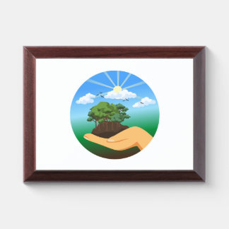 International Earth Day Award Plaque