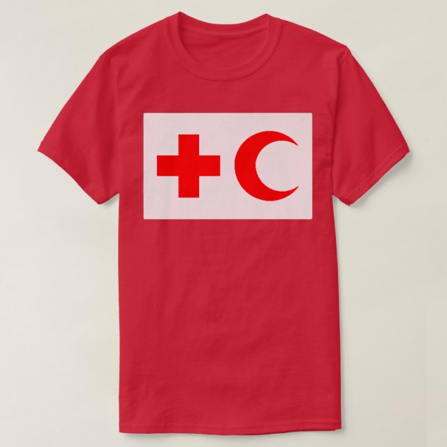 International Federation of Red Cross and Red Cres T-Shirt (Design Front)