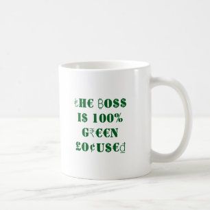 International Finance Currency Symbols, Boss Green Coffee Mug
