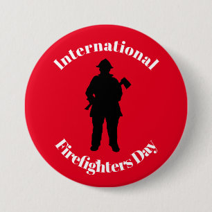 International Firefighters Day Button