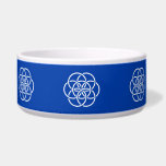 International Flag of Planet Earth Bowl<br><div class="desc">This design features the international flag of Planet Earth, designed by Oskar Pernefeldt. The seven circles symbolize the seven continents of Earth (i.e. Africa, Antarctica, Asia, Australia/Oceania, Europe, North America and South America); the rings also form a flower pattern, which symbolizes the importance of life on Earth. The background is...</div>