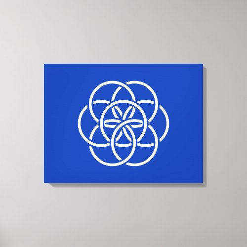 International Flag of Planet Earth Canvas Print
