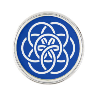 International Flag of Planet Earth Lapel Pin