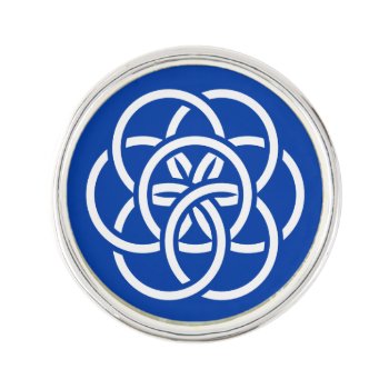 International Flag Of Planet Earth Lapel Pin by FlagGallery at Zazzle