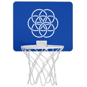 International Flag of Planet Earth Mini Basketball Hoop