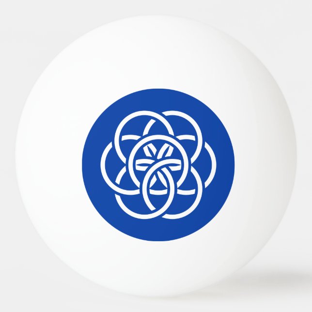 International Flag of Planet Earth Ping Pong Ball (Front)