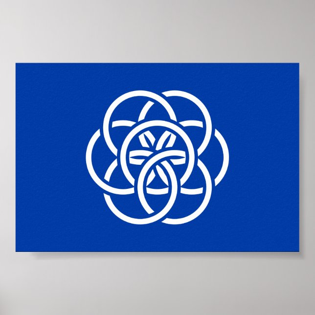 International Flag of Planet Earth Poster (Front)