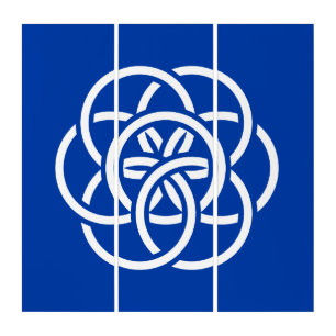 International Flag of Planet Earth Triptych
