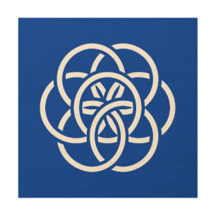 International Flag of Planet Earth Wood Wall Art