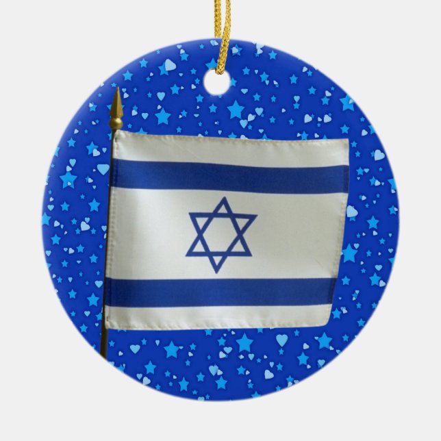International Flags - SRF Ceramic Ornament (Front)
