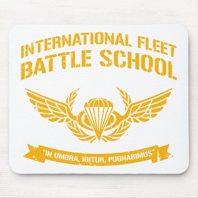 International Fleet Battle School Ender Mouse Pad (Front)