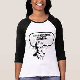 flip cup champion t shirt