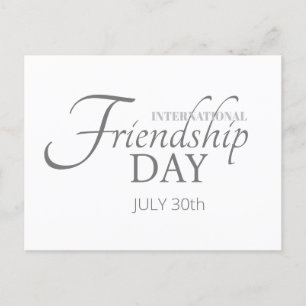 International Friendship Day Postcard
