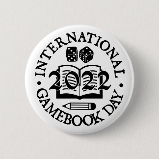 International Gamebook Day 2022 Badge Button