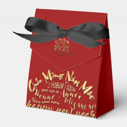 International Gold Wishes Rat New Year 2020 TFB Favor Boxes