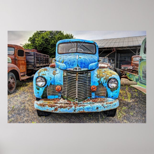 INTERNATIONAL HARVESTER TRUCK  1946 POSTER (Front)