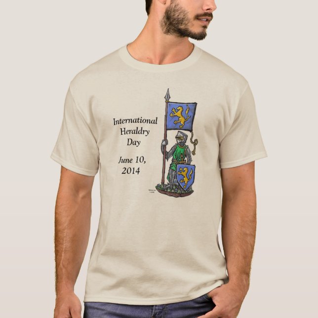 International Heraldry Day 2014 T-Shirt (Front)