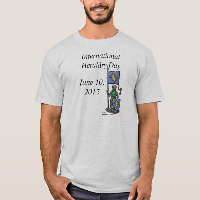 International Heraldry Day 2015 T-Shirt (Front)