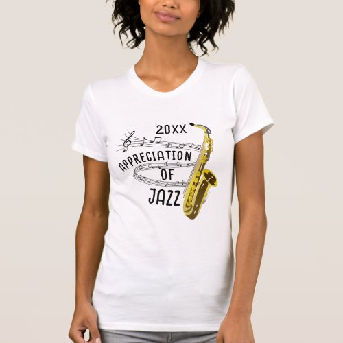 International Jazz Appreciation  T_Shirt