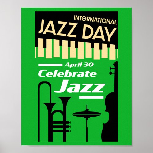 International jazz day April 30 Poster