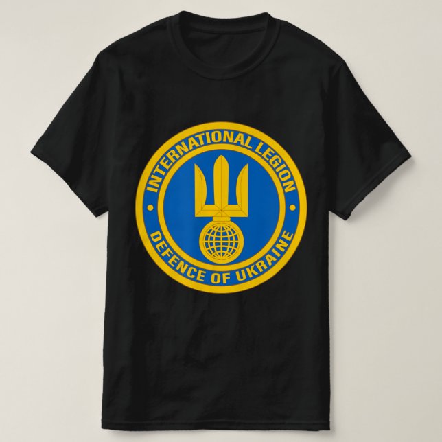 International Legion of Territorial Defense of Ukr T-Shirt (Design Front)