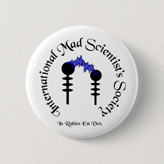 International Mad Scientist's Society Button (Front)