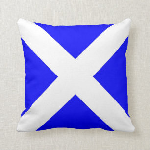 International maritime signal flag letter nautical throw pillow