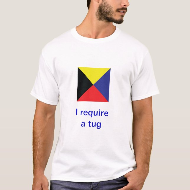 International Maritime Signal Flags T-Shirt (Front)
