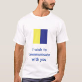 International Maritime Signal Flags T-Shirt | Zazzle
