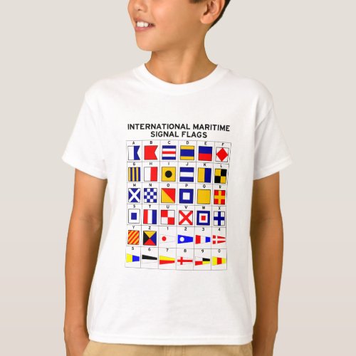 International Maritime Signal Flags T_Shirt