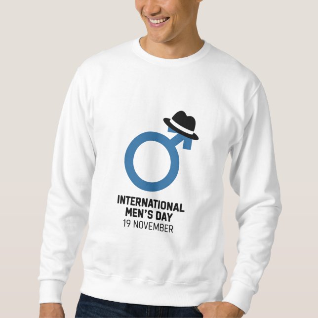 International men's day design sweatshirt (Front)