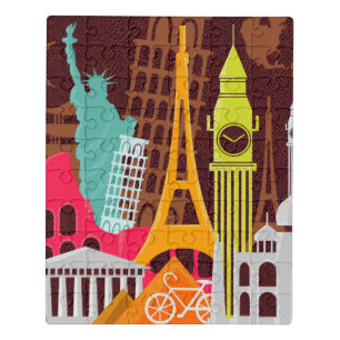 International Monuments Jigsaw Puzzle