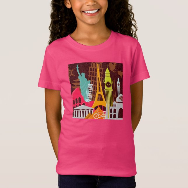 International Monuments T-Shirt (Front)