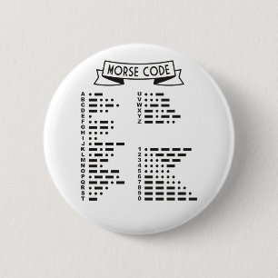 International Morse Code Button