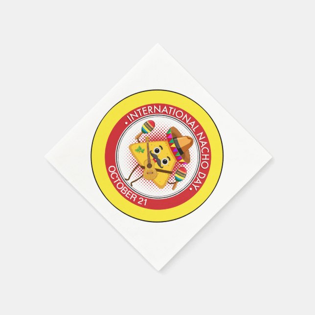 International Nacho Day Napkins (Corner)