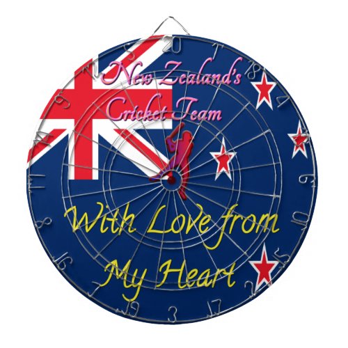 International New Zealand Cricket Dart Board