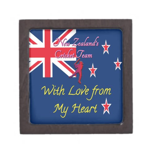 International New Zealand Cricket Jewelry Box