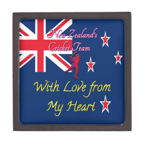 International New Zealand Cricket Jewelry Box