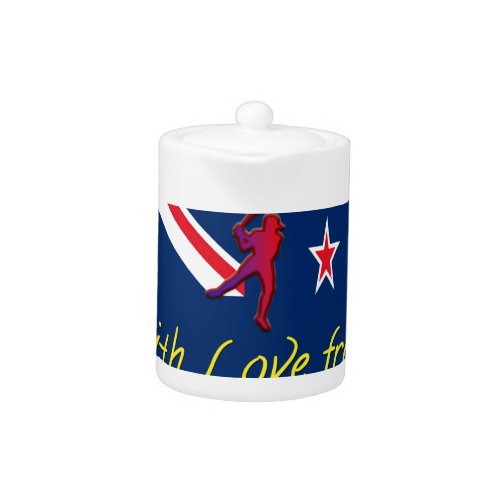 International New Zealand Cricket Teapot