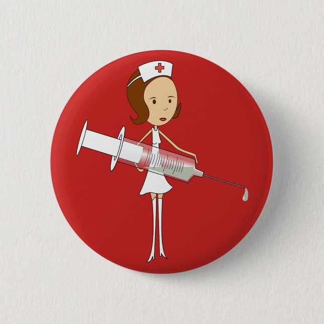 International Nurses Day Button (Front)