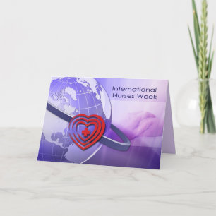 International Nurses Week Custom Thank You Card