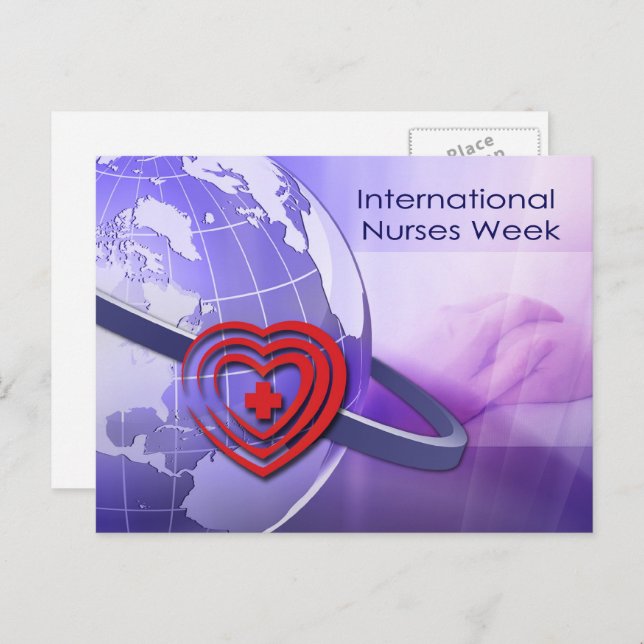 International Nurses Week Postcards (Front/Back)