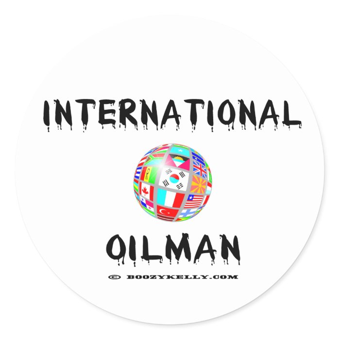 International Oilman,Oil Field Sticker,Oil