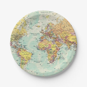 International Party Paper Plate