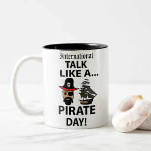 International Pirate Day Two-Tone Coffee Mug