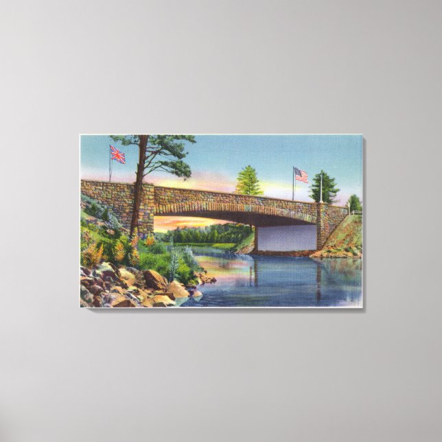 International Rift Span of International Canvas Print (Front)
