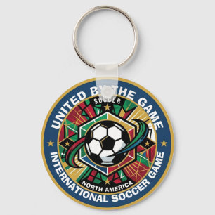International Soccer North America Fan Keychain