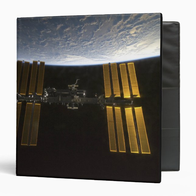 International Space Station 10 3 Ring Binder (Front/Inside)