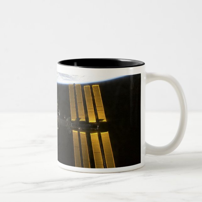 International Space Station 10 Two-Tone Coffee Mug (Right)