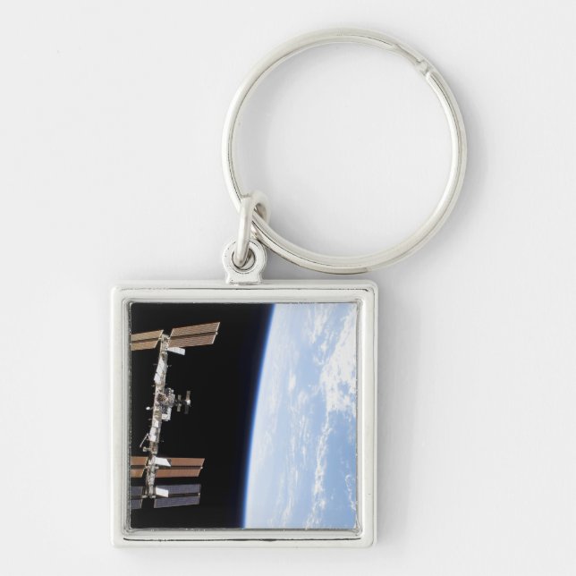 International Space Station 12 Keychain (Front)